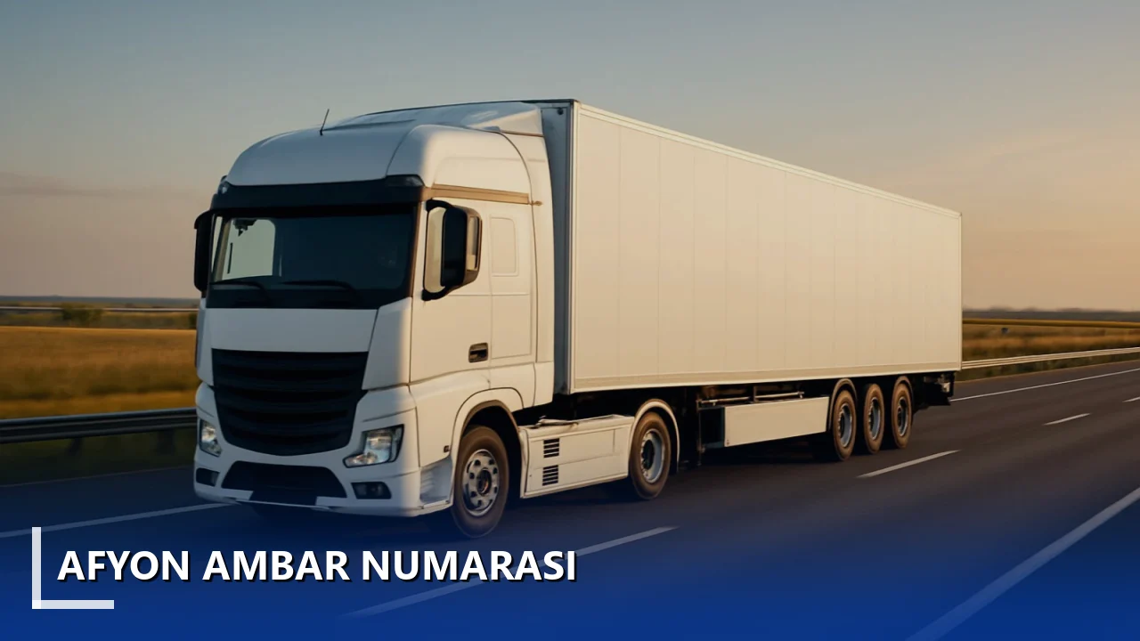 Afyon Ambar Numarası